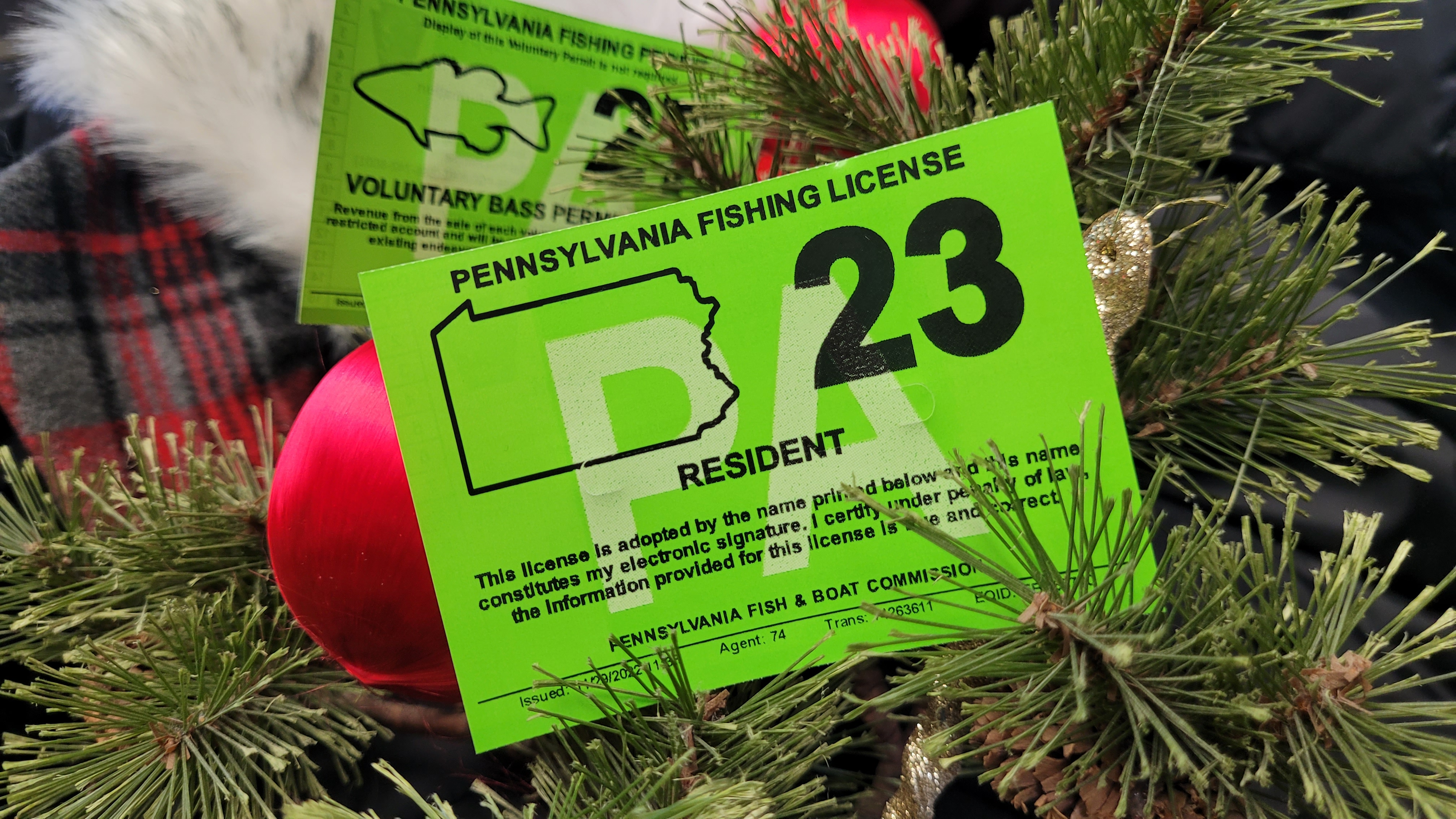 2023 PENNSYLVANIA FISHING LICENSES, PERMITS, AND GIFT VOUCHERS ARE ON SALE  BEGINNING DECEMBER 1!